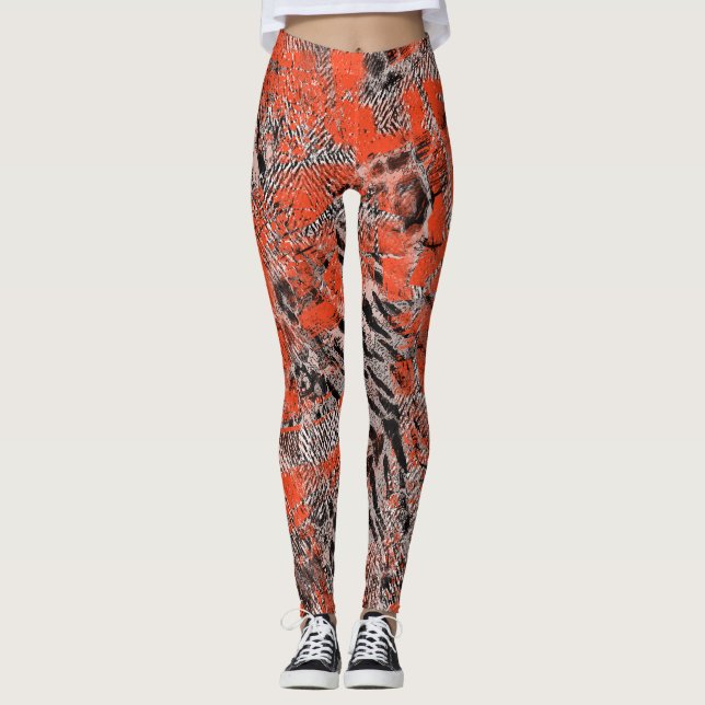 Leggings Africano, tribal. (Anverso)