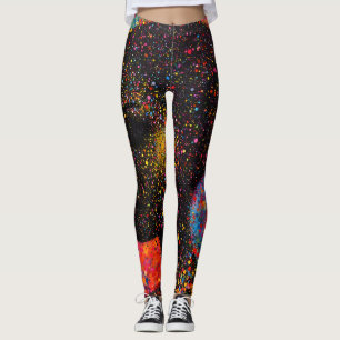 Leggings Afro Nebula Whisper – Celebración de la Historia N