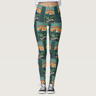 Leggings Agarra Tu Chaleco de Caminata y Olvida Lo Demás