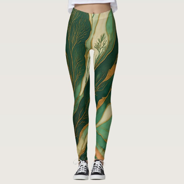 Leggings Agato dorado (Anverso)