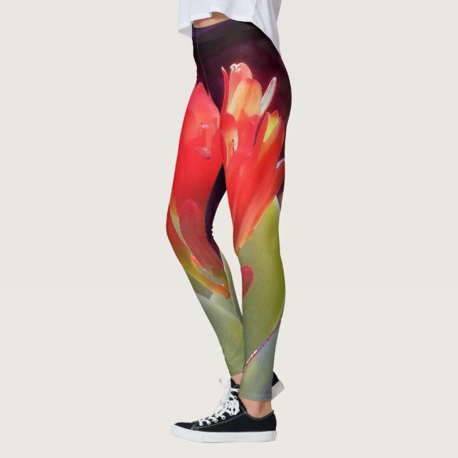 Leggings Agave floreciente (Izquierda)