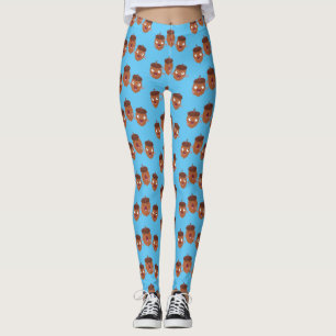 Leggings Agradables bellotas cantando personalizado para lo