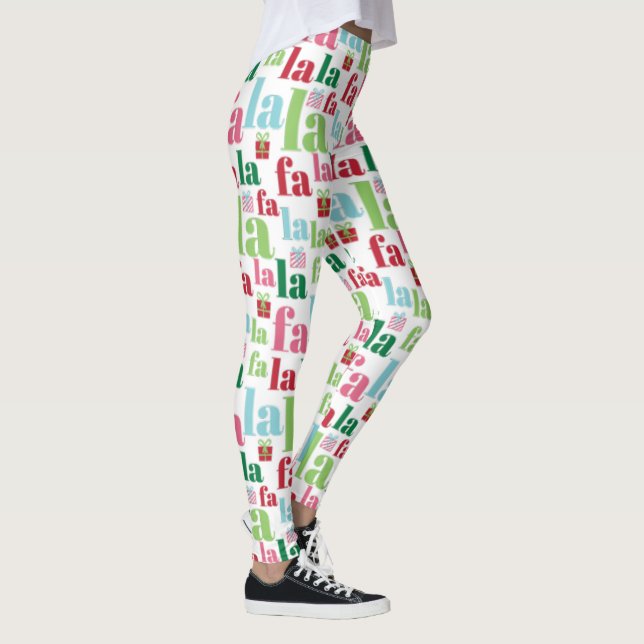 Leggings Agradables Navidades de invierno estacionales de t (Derecha)