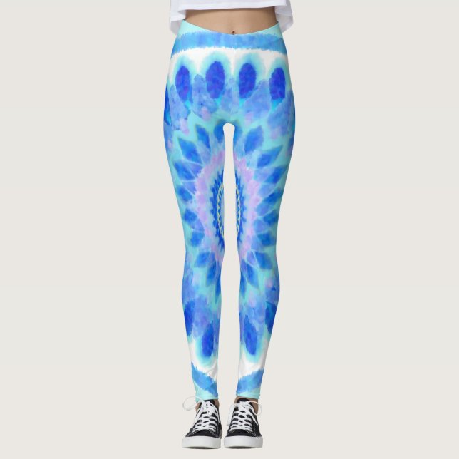 Leggings Agua azul (Anverso)