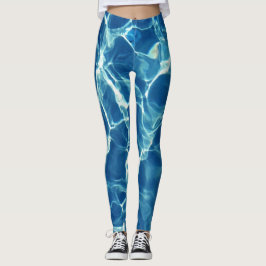 Leggings Agua azul chispeante
