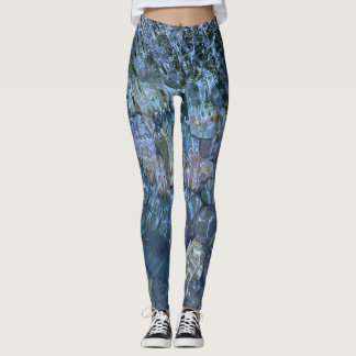 Leggings Agua de ripazo, brook, vapor, piedras submarinas