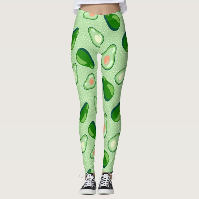 Leggings Aguacates divertidos (Anverso)
