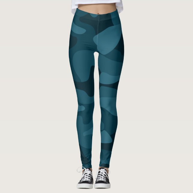 Leggings Águila verde monocolor camo (Anverso)
