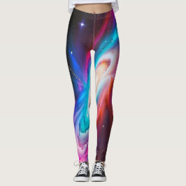 Leggings Agujero negro de la fantasía celeste