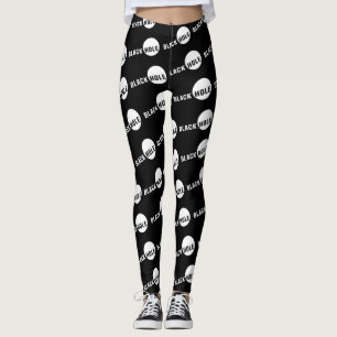Leggings Agujero negro para negro