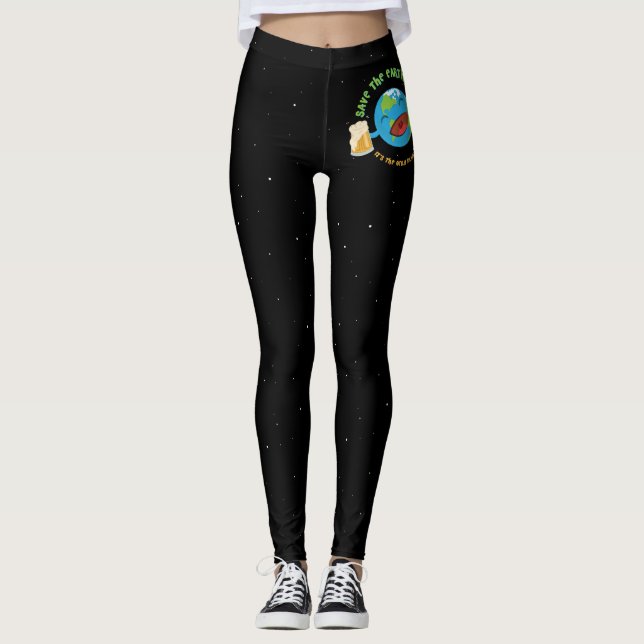 Leggings Ahorre la tierra (Anverso)