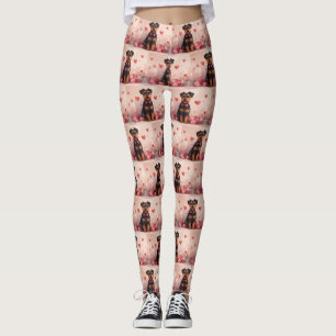 Leggings Airedale con Rosas - El día de San Valentín