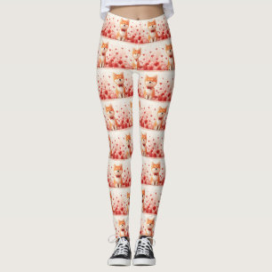 Leggings Akita con Rosas - El día de San Valentín