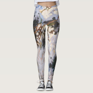 Leggings Akseli Gallen-Kallela - Bosque en invierno