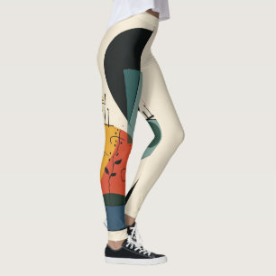leggings al estilo de Picasso