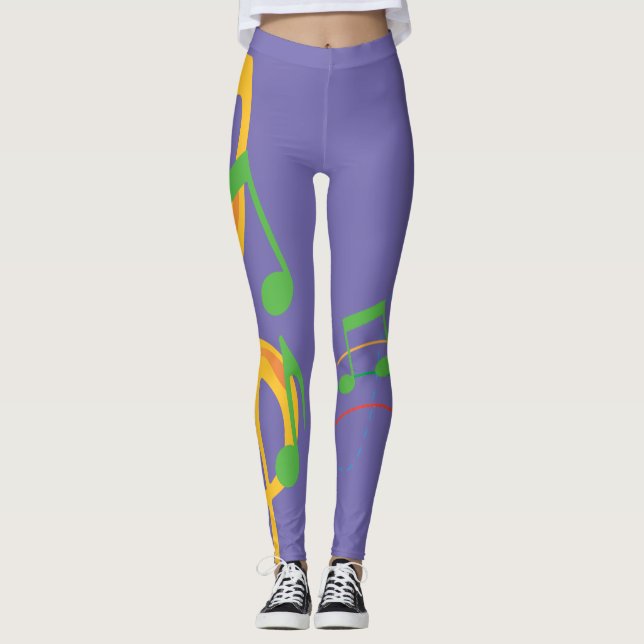 Leggings Al ritmo de mi música (Anverso)