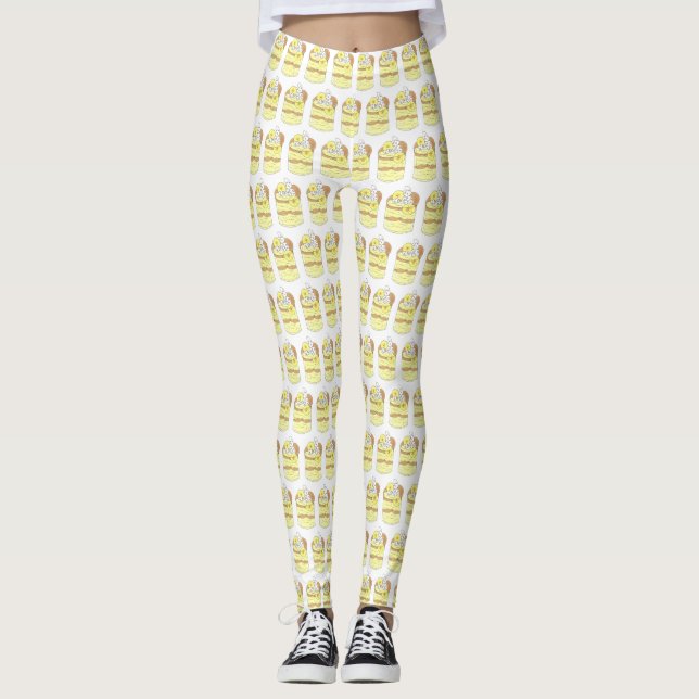 Leggings Alabama Southern Banana Pudding Foodie AL (Anverso)