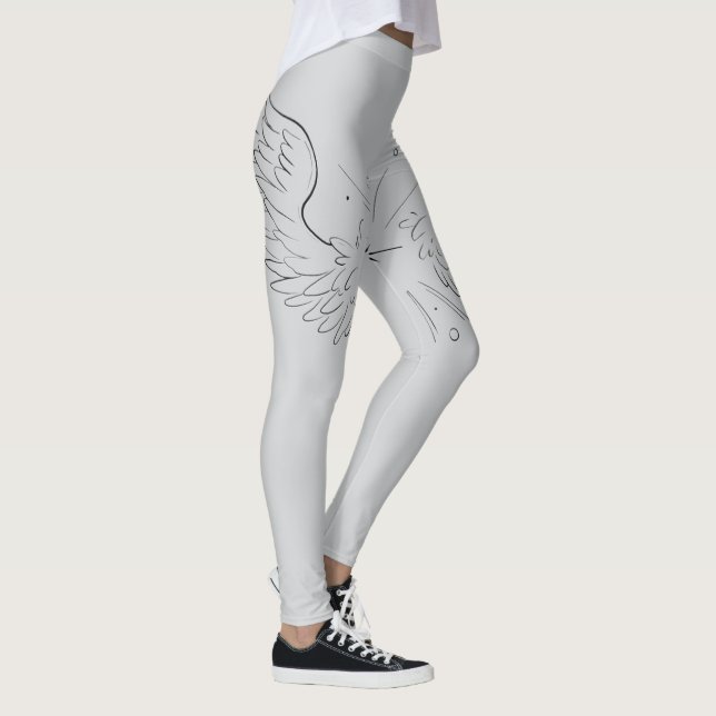 Leggings {alas de ángel} Piernas (Derecha)