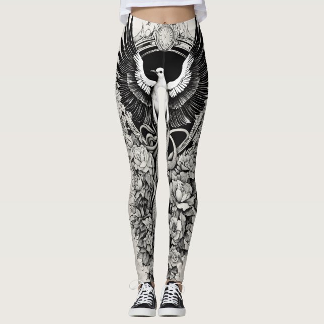 Leggings "Alas de la Liberación" (Anverso)