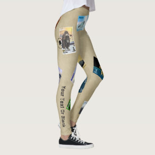 Leggings Alaska Muskox, recuerdo de la marca de Postage