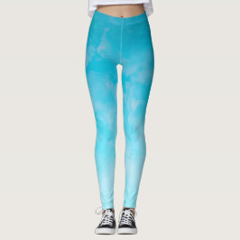 Leggings Alcance sereno del *~* para la acuarela del cielo