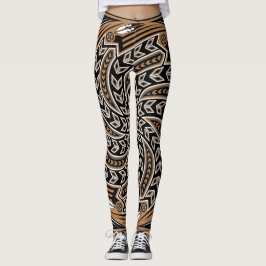 Leggings Alcohol Brown del viento