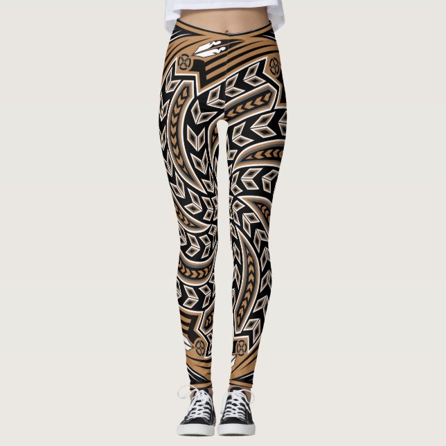 Leggings Alcohol Brown del viento (Anverso)