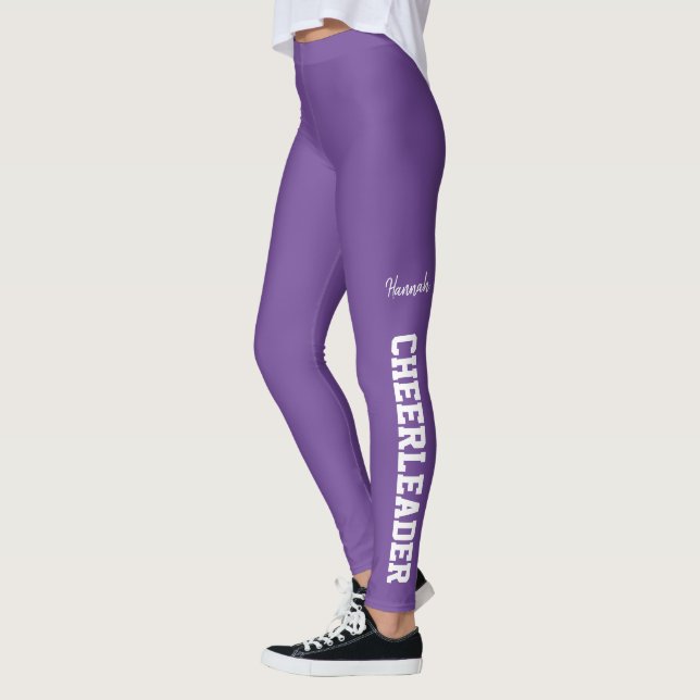 Leggings Alegre morado y blanco (Izquierda)