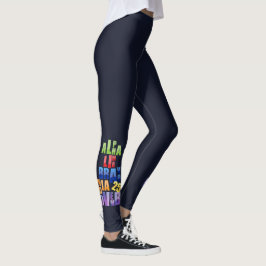 Leggings Alfabeto fonético de Albin 25
