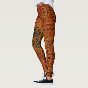 Leggings Alfombra de tapiz William Morris