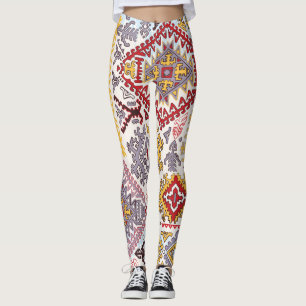 Leggings Alfombra india, paisley mandala, yoga