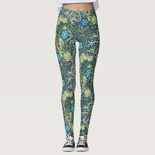 Leggings Algas marinas, William Morris (Anverso)
