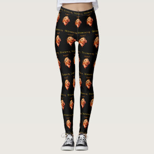 Leggings ¿Alguien dijo golosinas? Perro divertido