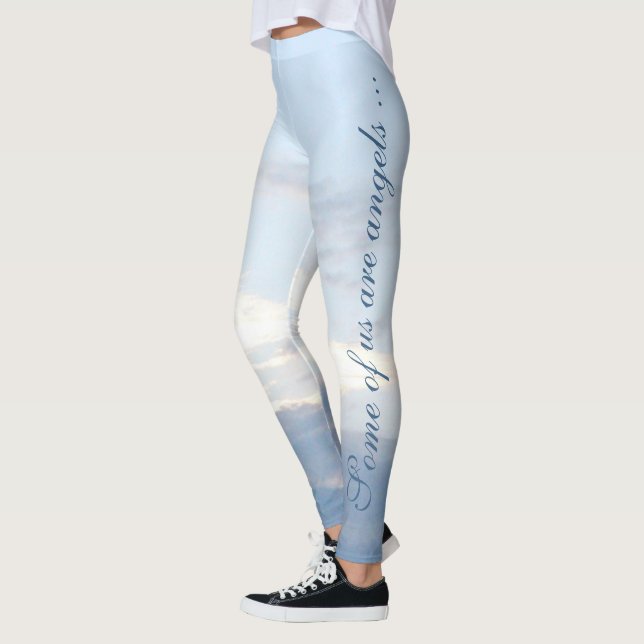 Leggings Algunos De Nosotros Somos Ángeles (Izquierda)