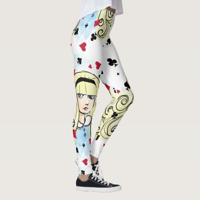 Leggings Alicia de acuarela (Derecha)
