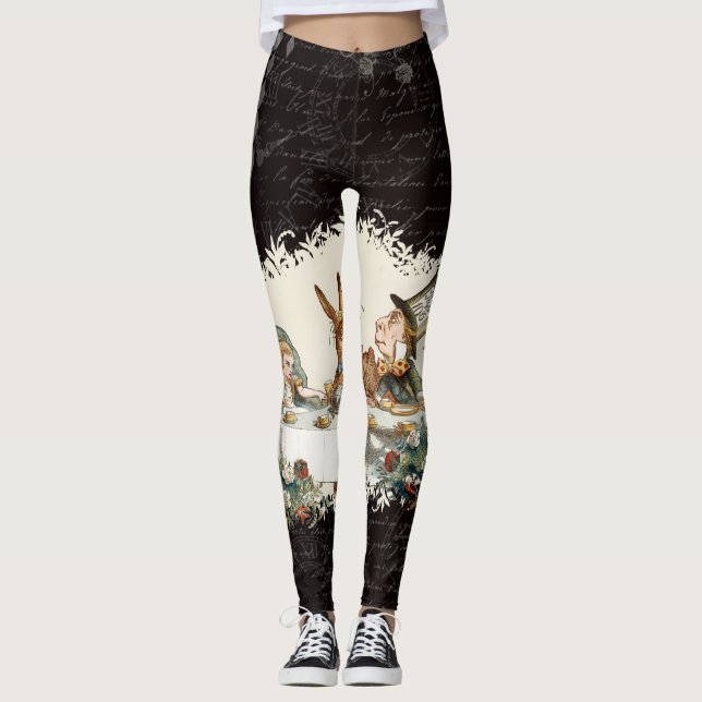 Leggings Alicia loca para sombreros (Anverso)