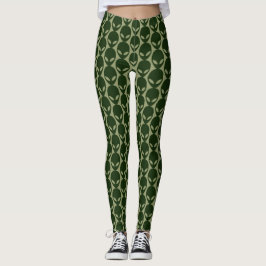 Leggings Alien Face