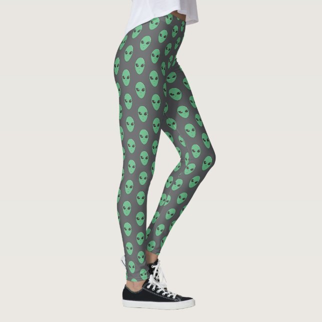 Leggings alienígena verde (Derecha)