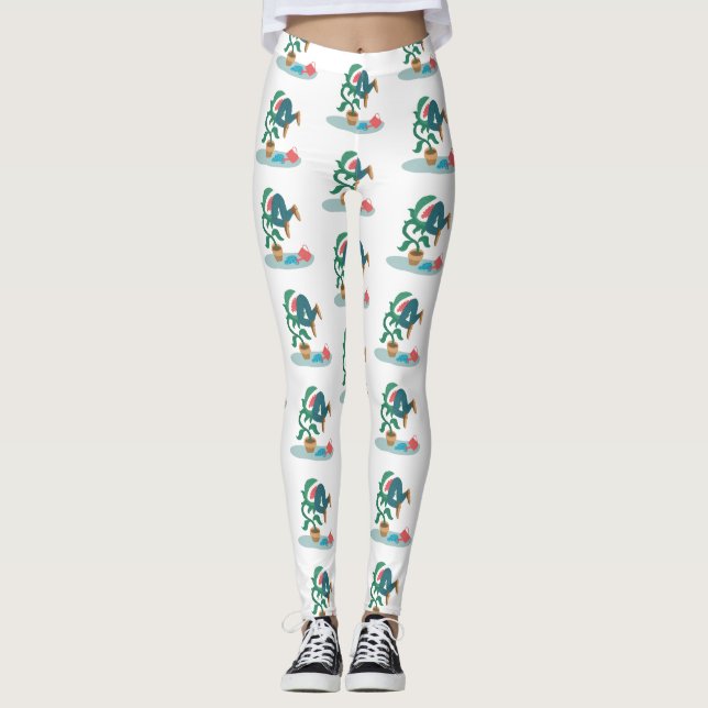Leggings alimentarme de las leggantas de lima de liebre (Anverso)