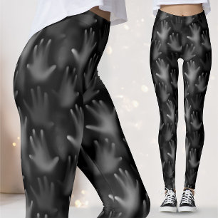 Leggings Almas Perdidas Asustadas Gritonas Manos Caras Góti