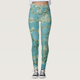 Leggings Almendros en flor de Vincent Van Gogh Arte Fino