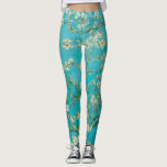 Leggings Almond Blossom Van Gogh<br><div class="desc">Reproducción de pintura vintage de Almond Blossom por Vincent van Gogh,  1890. Presenta las florecientes ramas de almendros contra el cielo. Los almendros florecen a principios de primavera y simbolizan el inicio de la nueva vida. Van Gogh hizo esta pintura como un regalo para su sobrino recién nacido.</div>