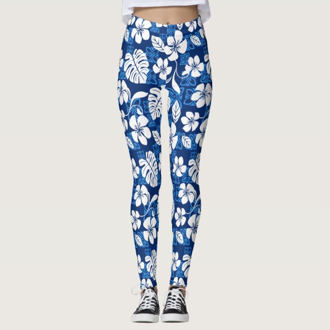 LEGGINGS ALOHA FRIDAY (AZUL) (Anverso)