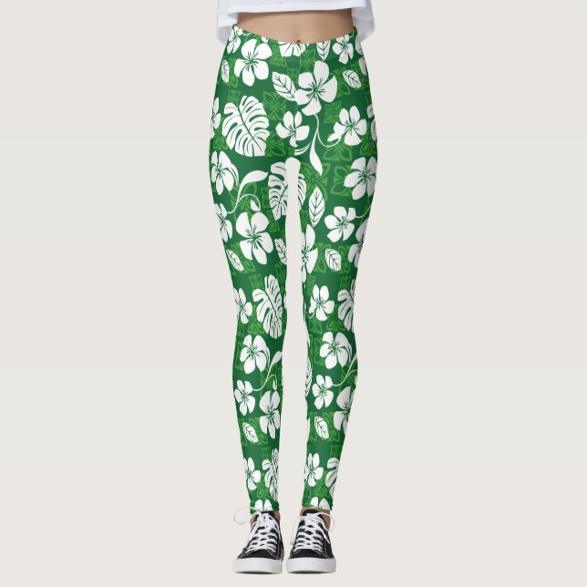 LEGGINGS ALOHA FRIDAY (VERDE) (Anverso)