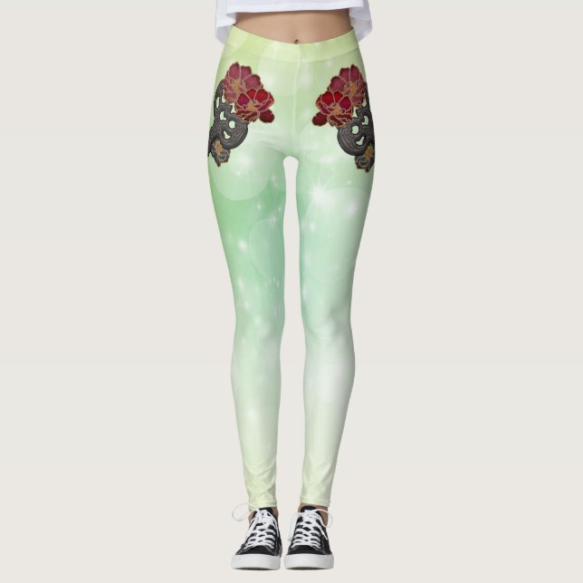 Leggings Alquimia floral (Anverso)