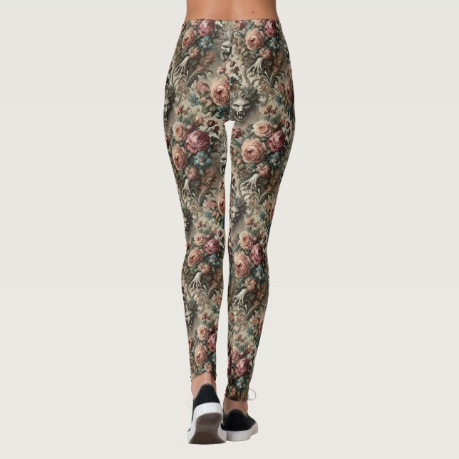 Leggings Altares 🩸 Arcanos - Victoria gótica (Reverso)