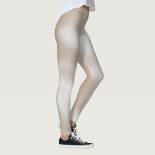 Leggings Amable arena clásica blanco sombreado