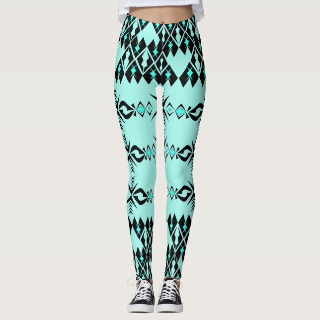 Leggings Amadahy ~ Agua forestal (Anverso)