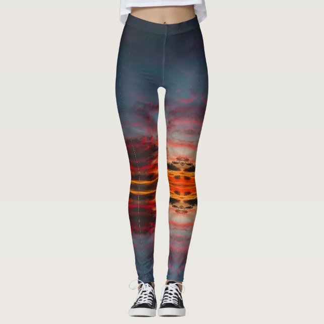 Leggings Amanecer de agua (Anverso)