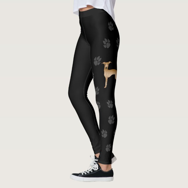 Leggings Amanecer Guerrillero Italiano Canto De Caricatura  (Izquierda)